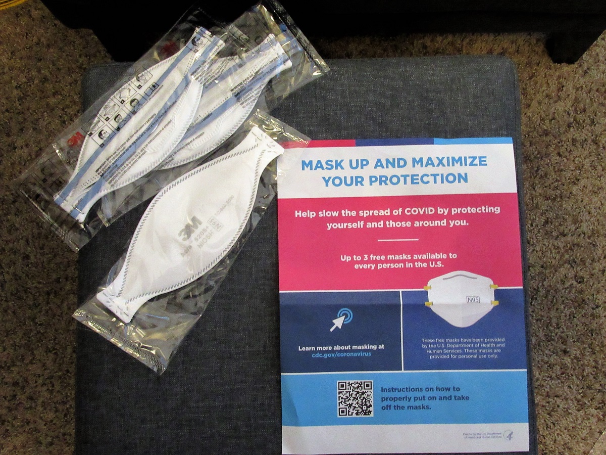 Free N95 Masks&nbsp;Available