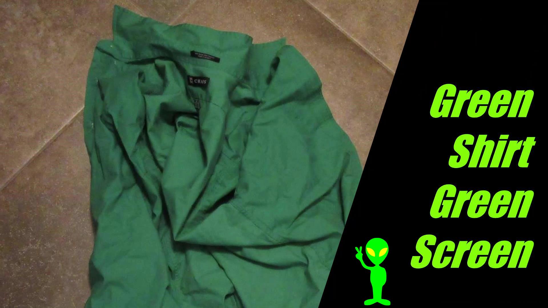 Green Shirt Green&nbsp;Screen