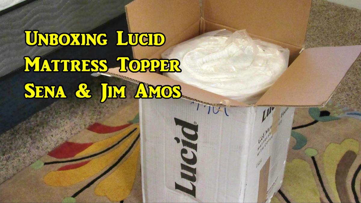 Unboxing The Lucid Mattress&nbsp;Topper