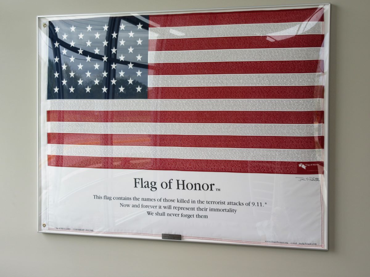 The Flag of Honor at Fire Department No.&nbsp;4
