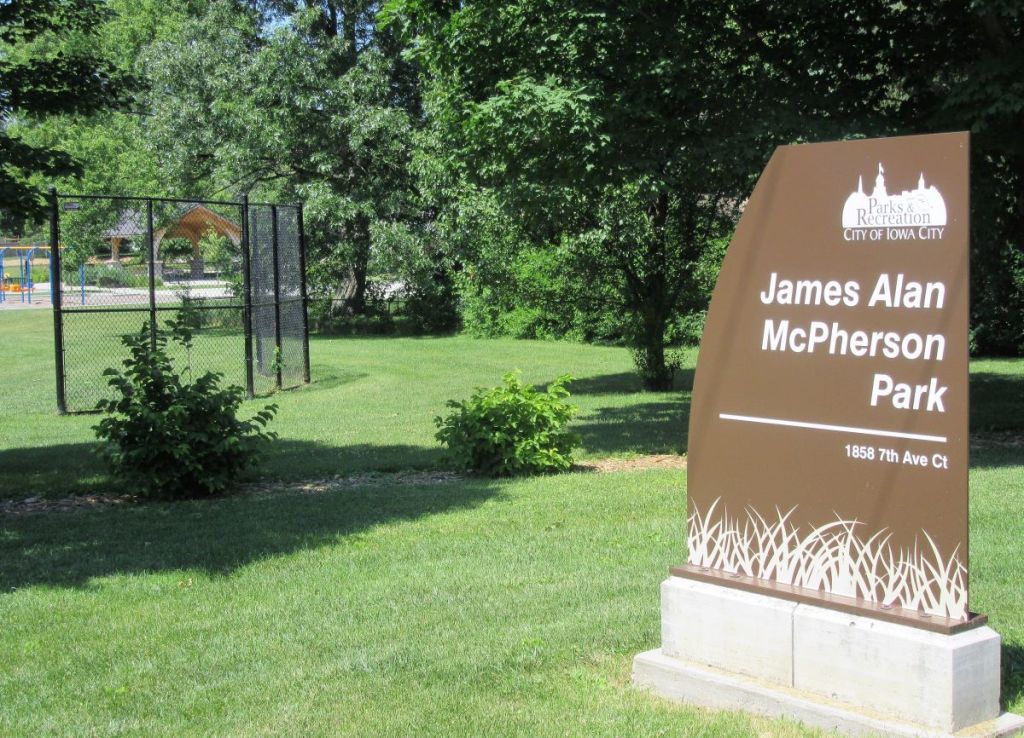 Update on James Alan McPherson Park Memorial&nbsp;Plaque
