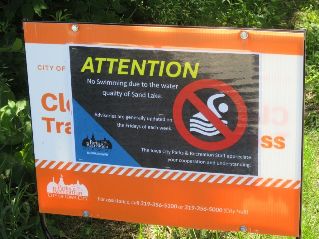 No Swimming Order at Terry Trueblood Recreation Area