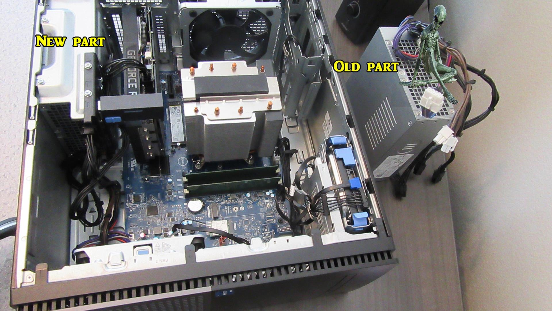Noisy Alien in Computer&nbsp;Removed