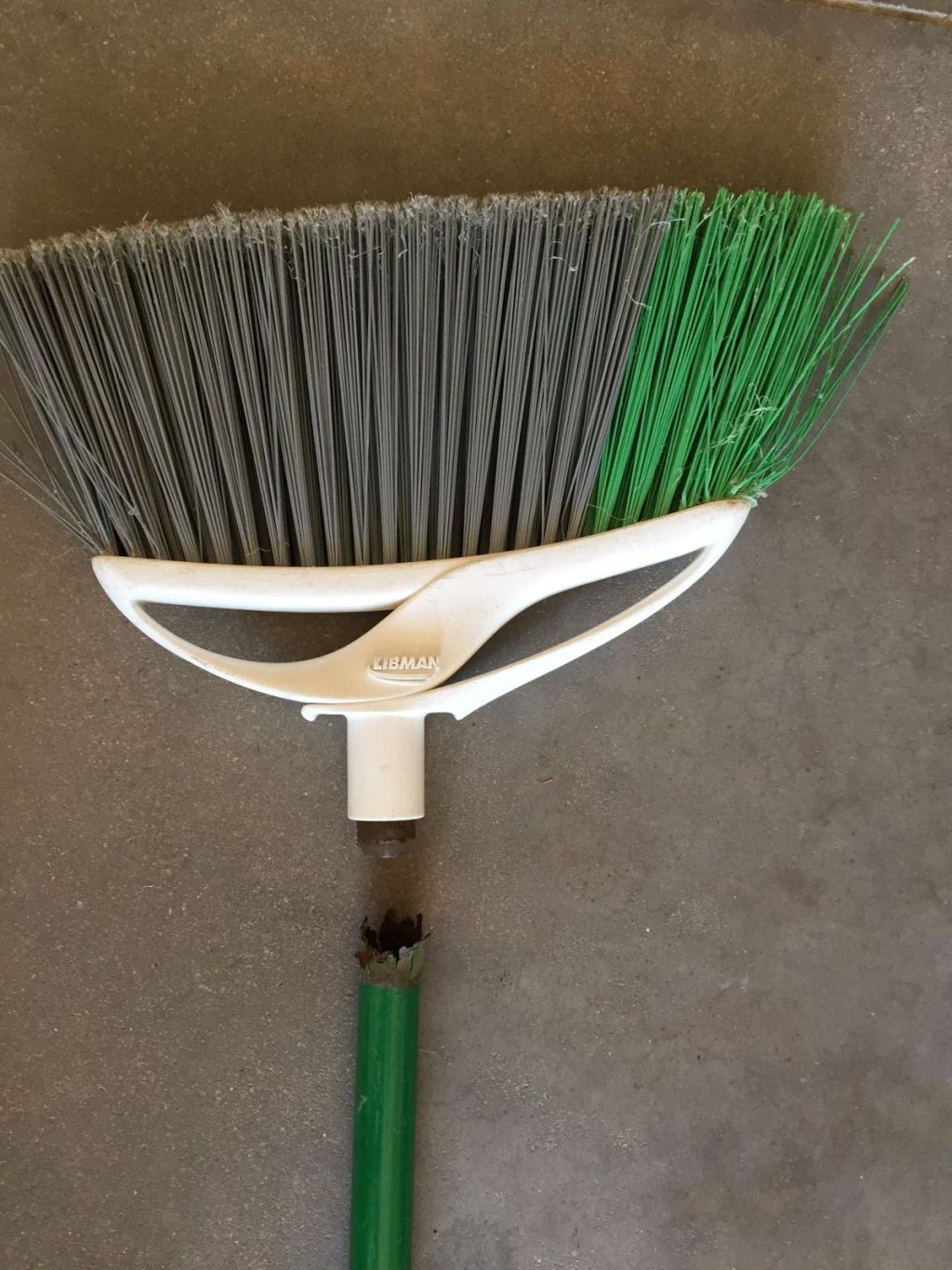Jury-Rigged or Jerry-Rigged Broken Broom Handle&nbsp;Repair?