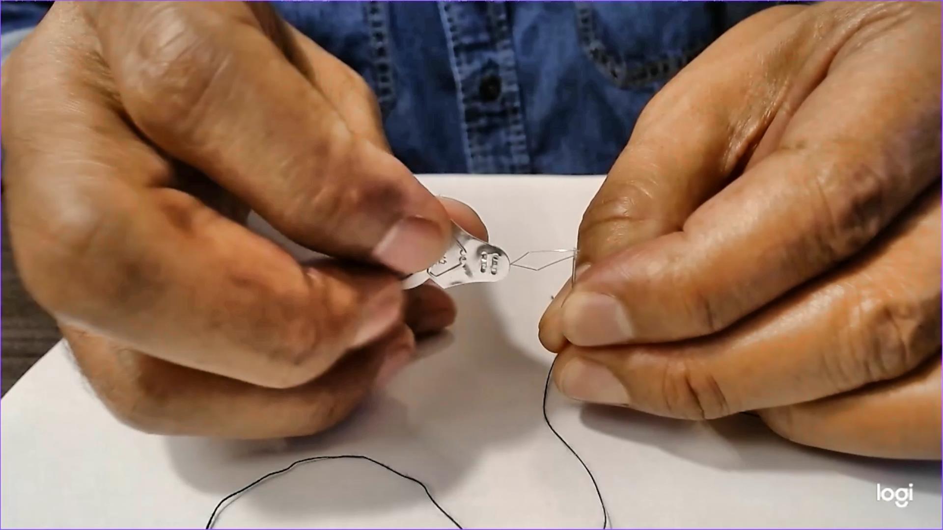 Through the Eye of the Needle Threader
