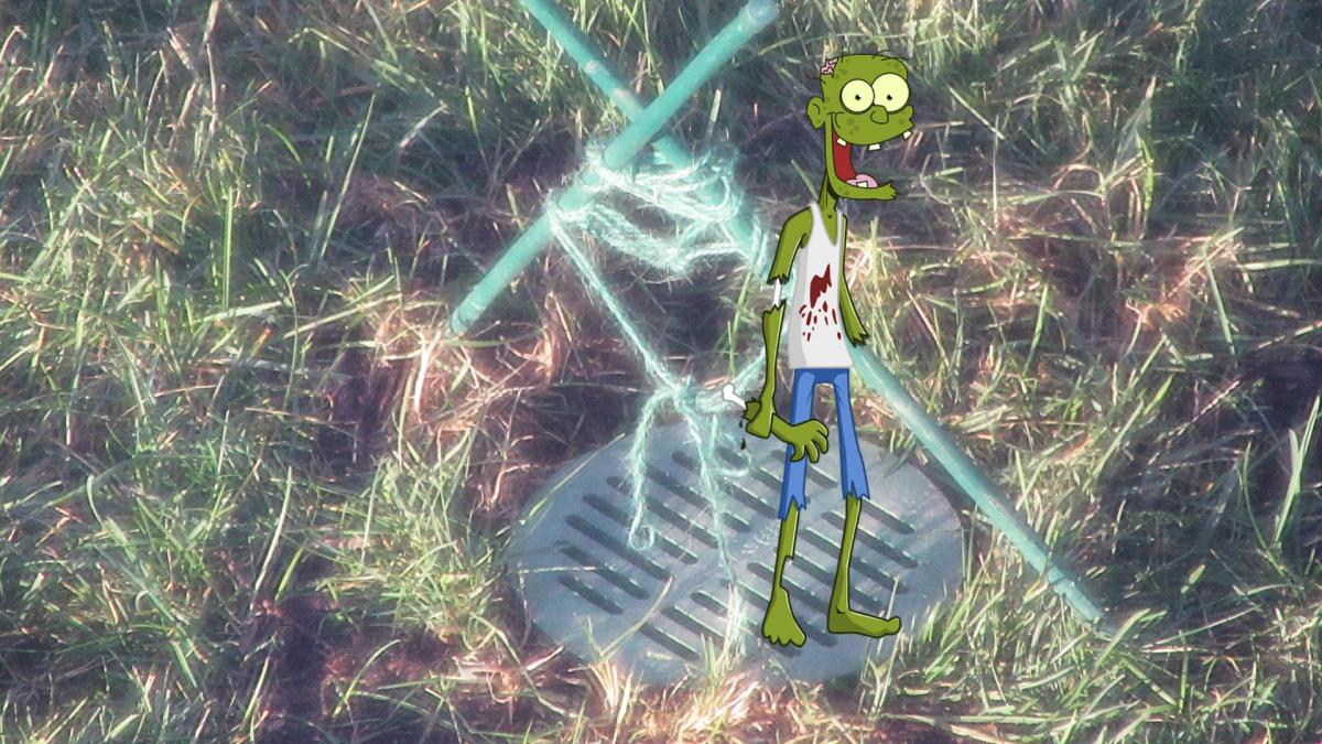 Day 1: Drain Grate&nbsp;Intact