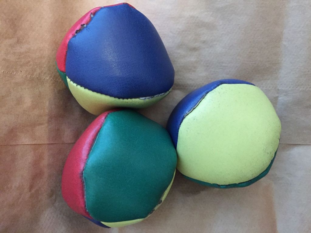 Old and Busted Juggling&nbsp;Balls