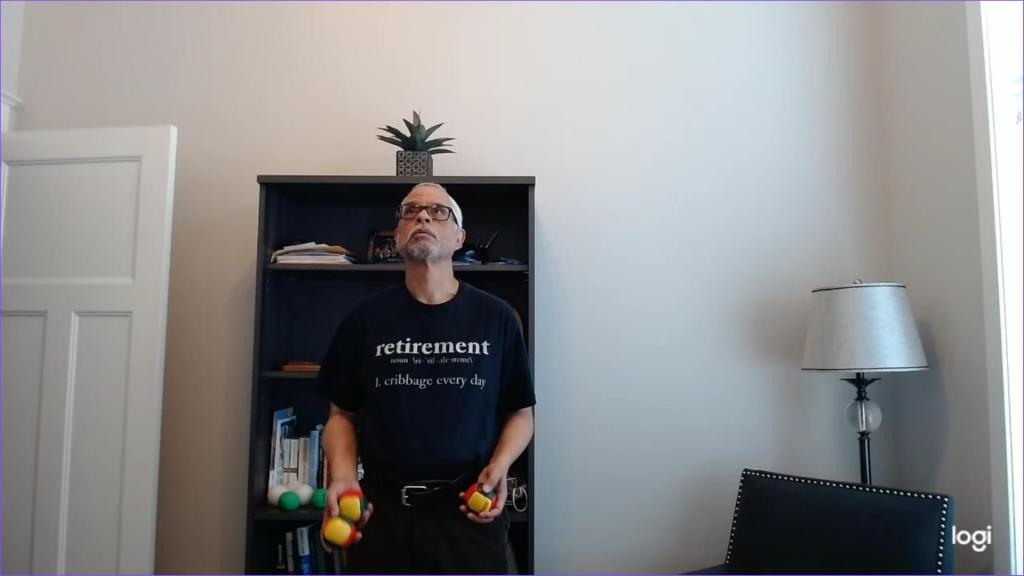 Juggling Shower Practice Hits and Misses