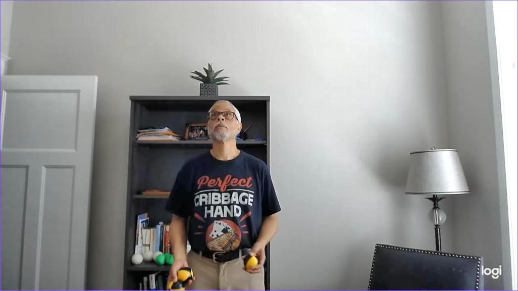 Ugly Juggling Shower Slow Practice is Still&nbsp;Progress