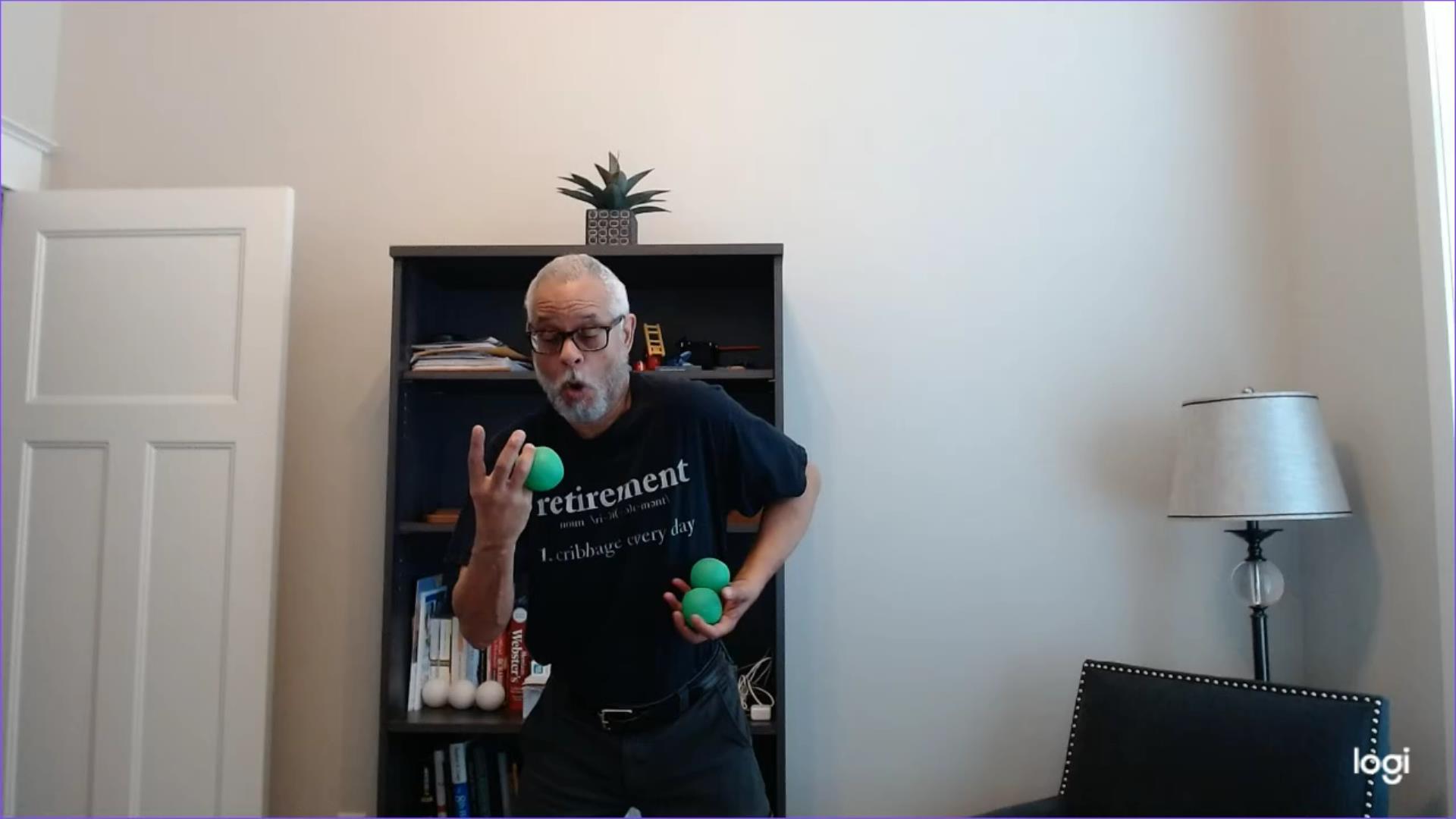 Off the Head Juggling Trick is Off the&nbsp;Wall