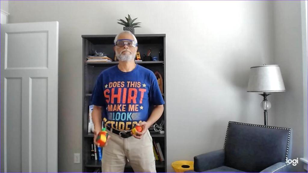 Juggling with New Safety Goggles