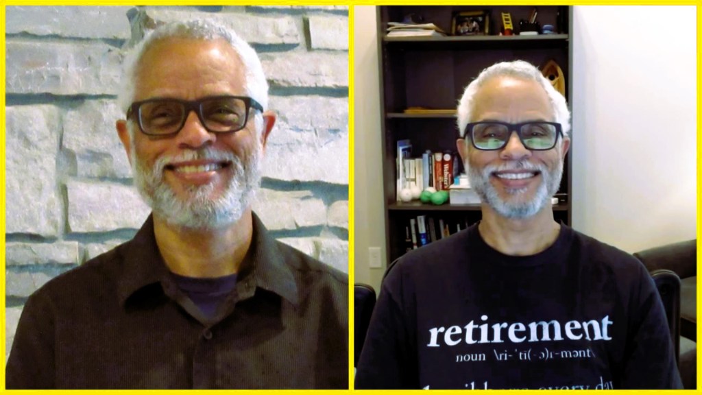 Before and After Beard Trim