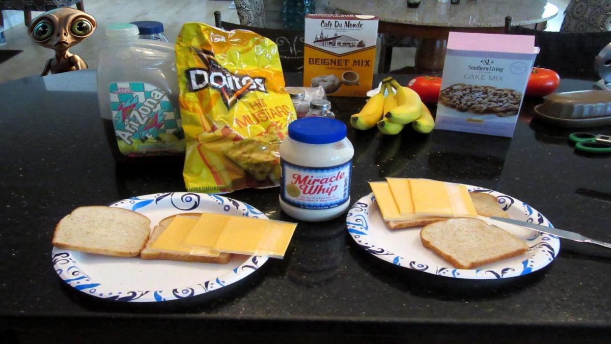 Miracle Whip with Cheese Sandwiches Attracts Extraterrestrials!