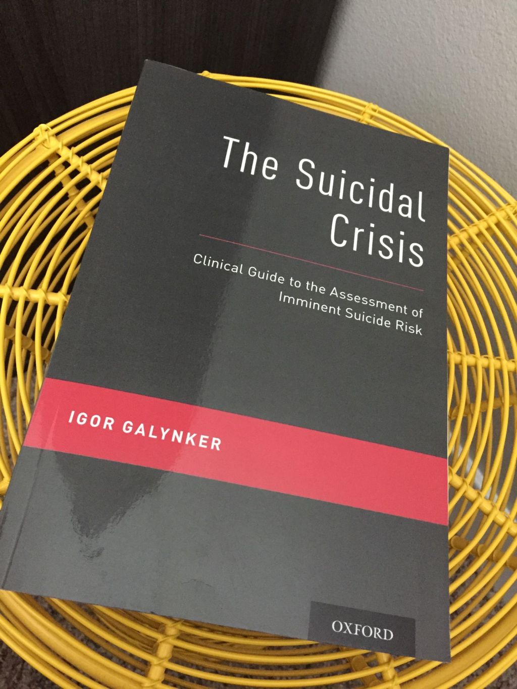 Dr. Igor Galynker and The Suicidal Crisis&nbsp;Syndrome