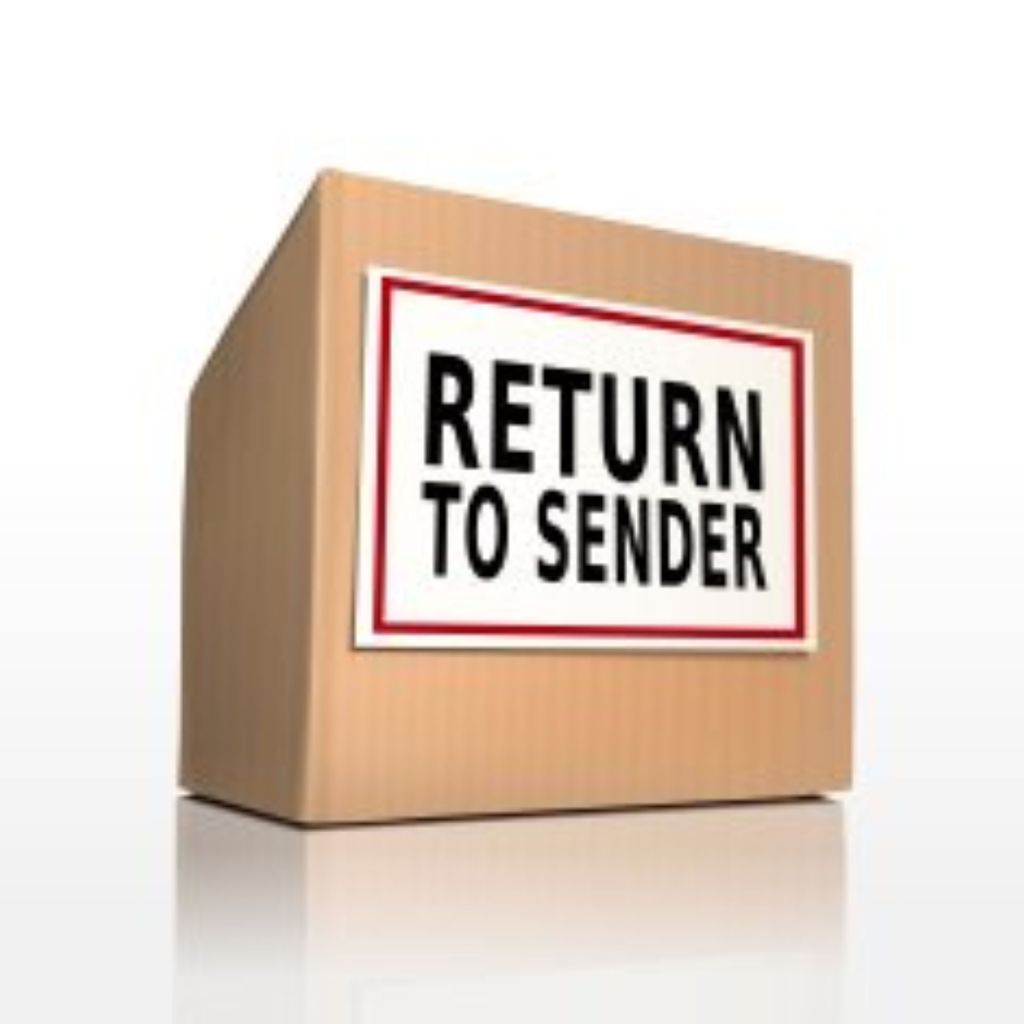 Please Return to Sender