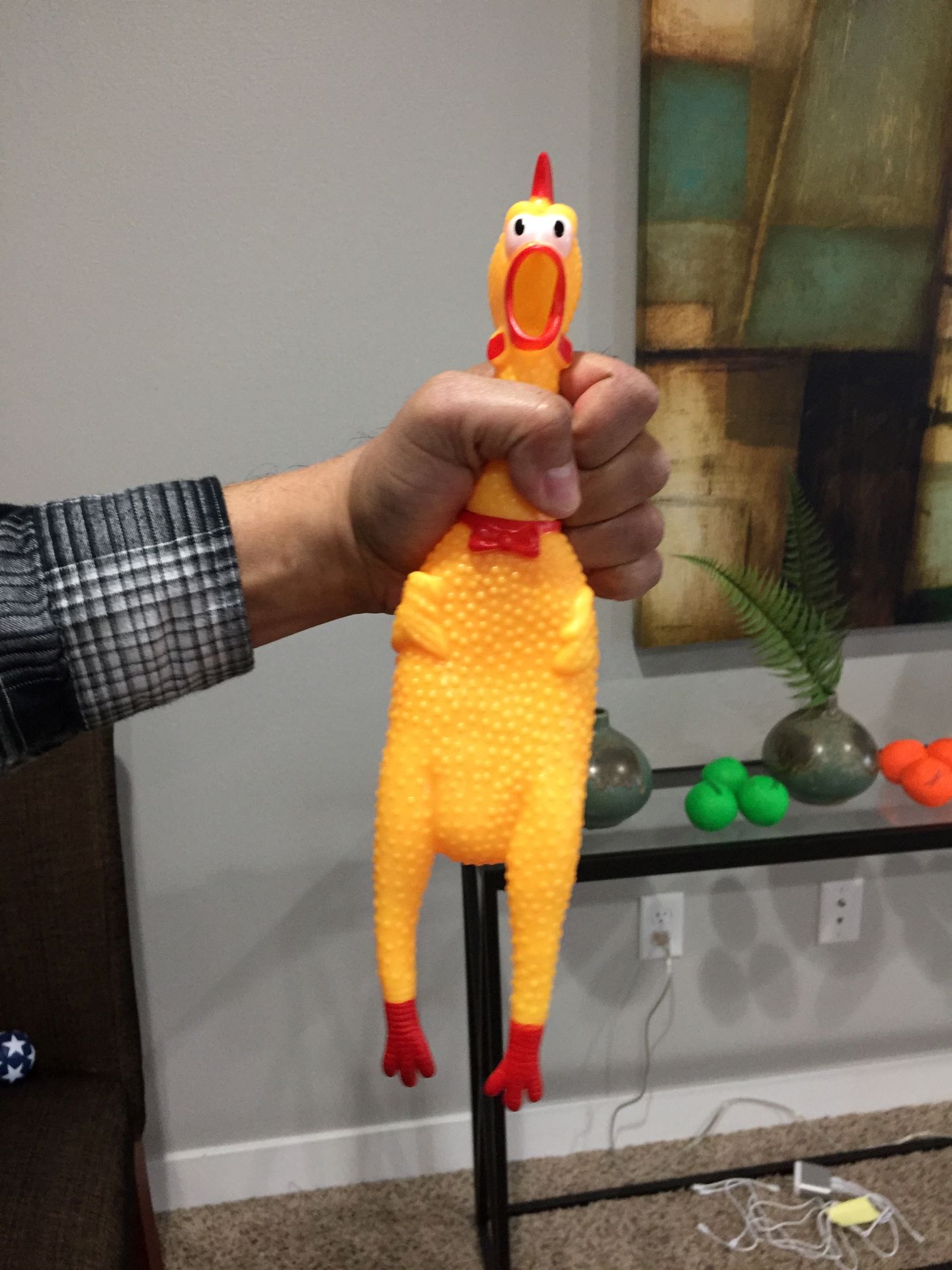 Attack of the Demonic Shrilling Chicken!