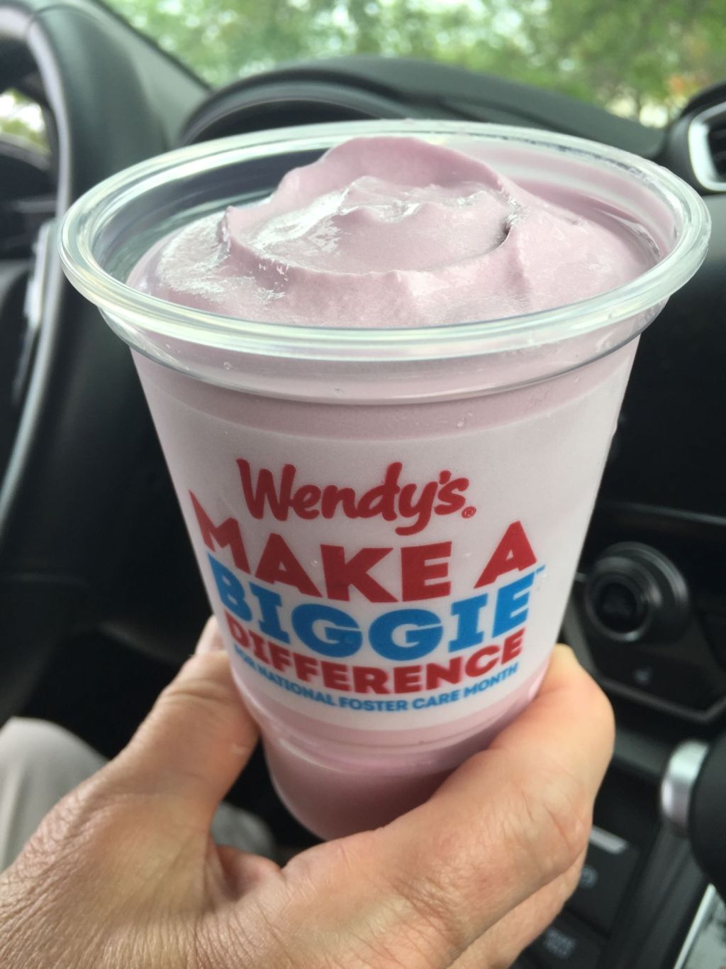 The Triple Berry Frosty at&nbsp;Wendy’s