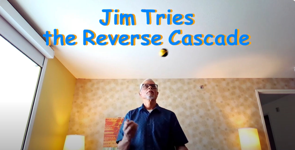 Practicing the Reverse Cascade Juggling&nbsp;Pattern