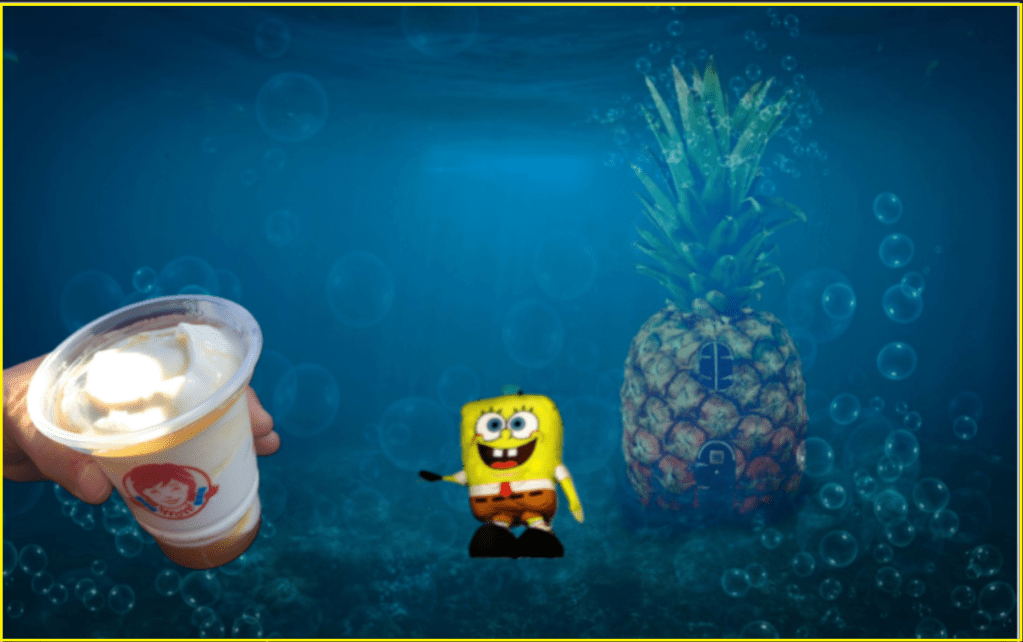 How Does Sponge Bob Get Involved with Wendy’s Pineapple&nbsp;Frosty?