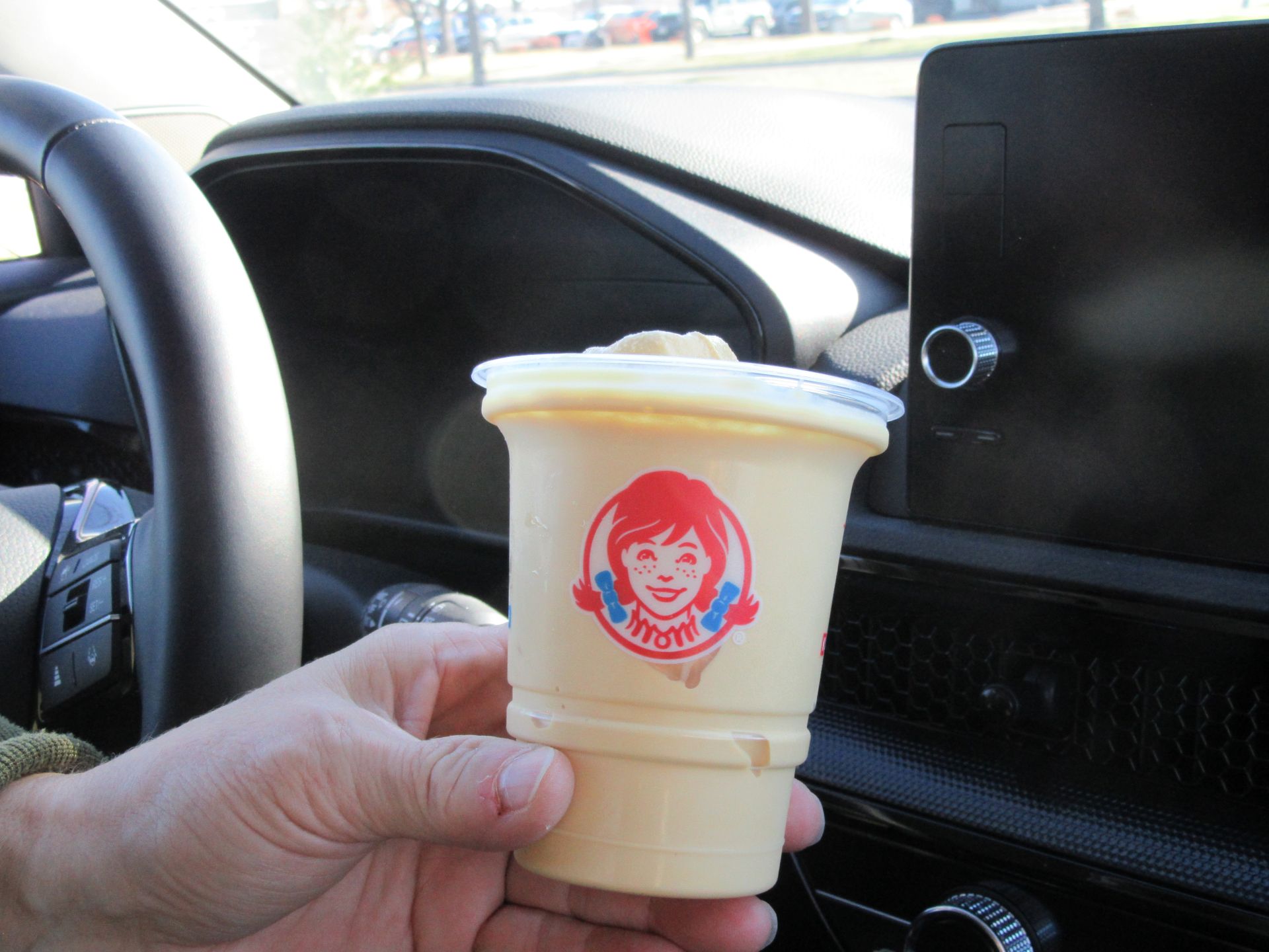 We Tried Wendy’s Salted Caramel Frosty