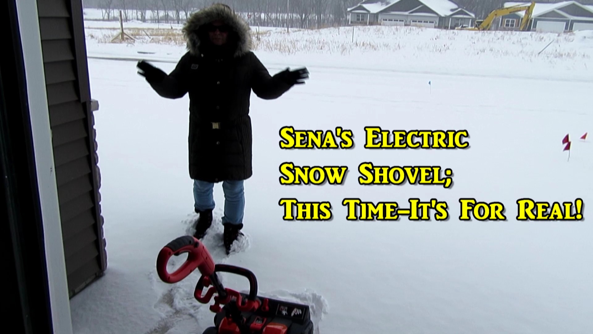 Sena Gives the Electric Snow Blower the Real&nbsp;Test!