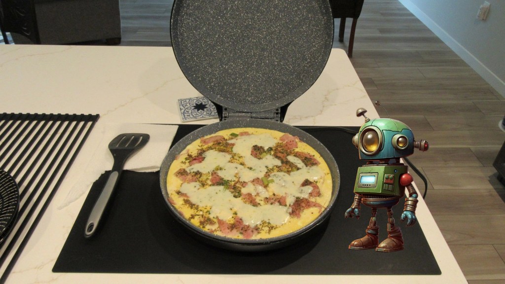 It’s Time for an Omelet from the Mister Chef Pizza&nbsp;Maker!