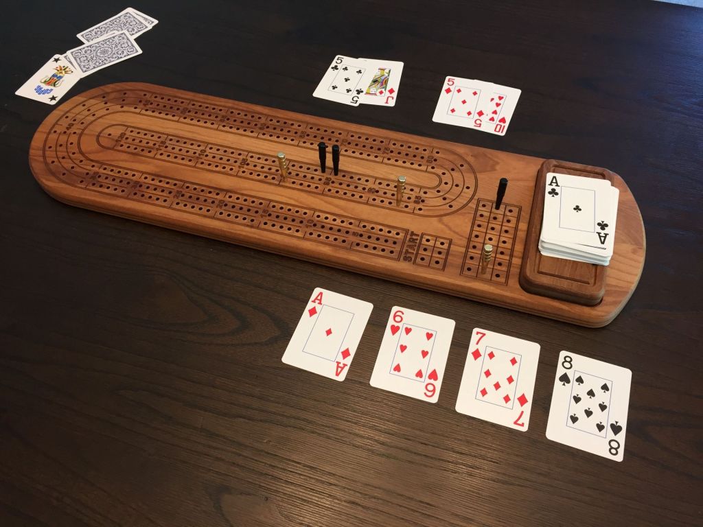 Sena Got a Raggedy Ann in Cribbage&nbsp;Today!