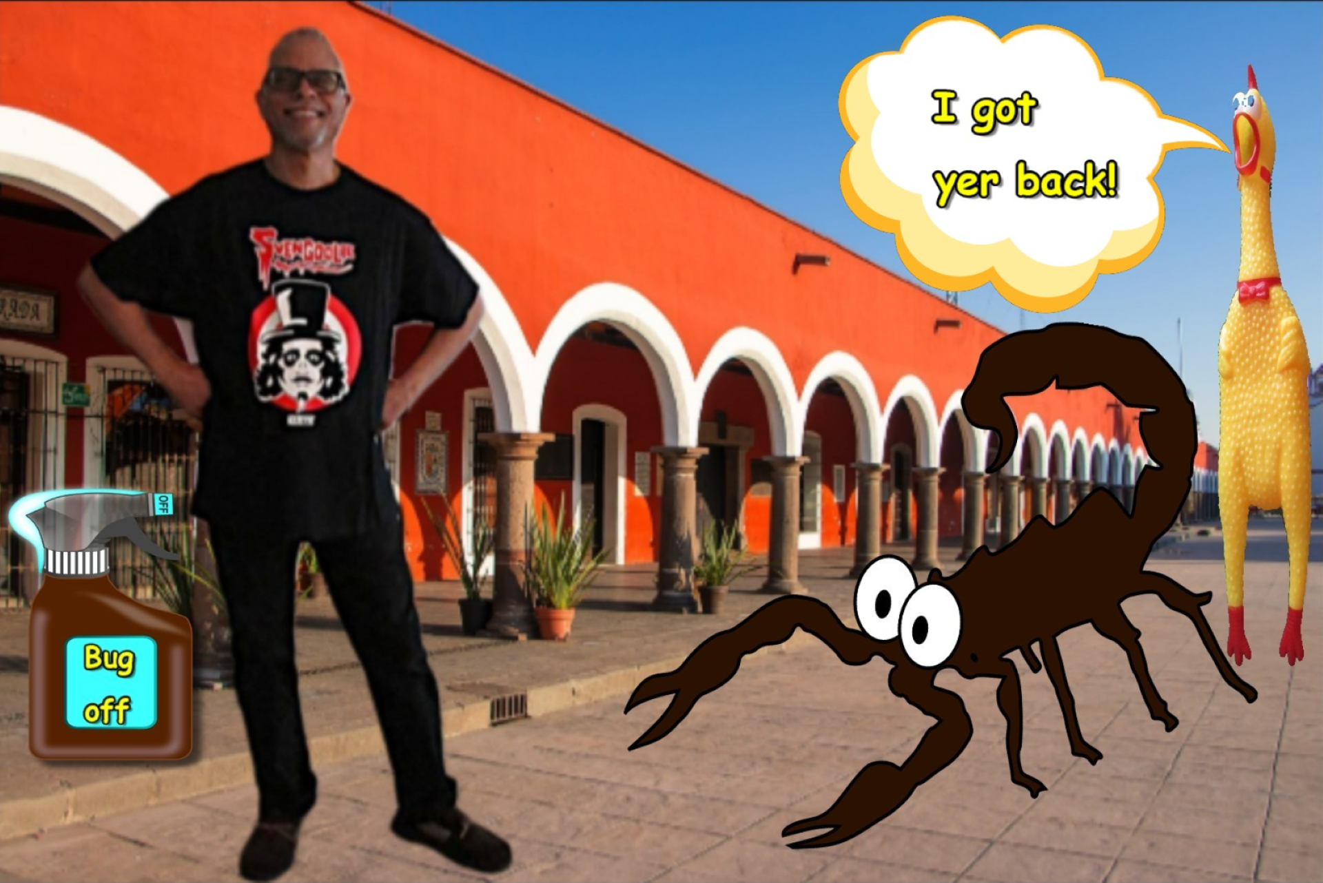 Svengoolie Movie: “The Black Scorpion” Subtitle: “Stay Out of Trouble Juanito!”
