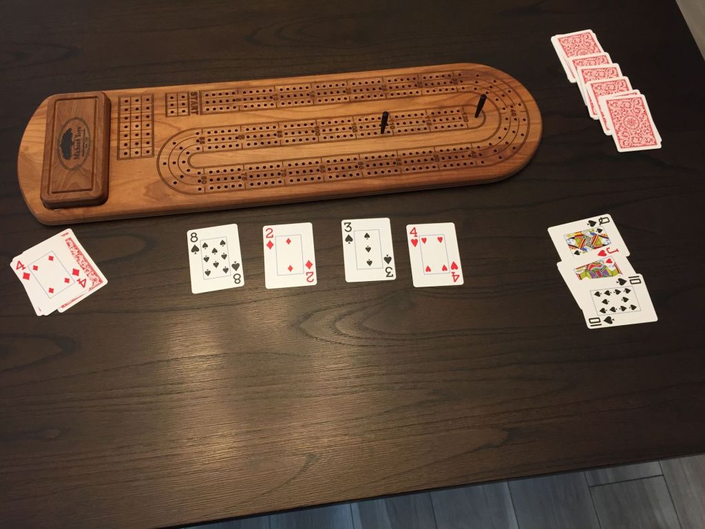 Won Cribbage Solitaire on First Game Today!