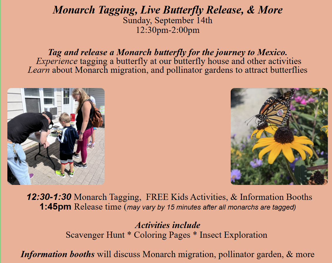 Update to Forevergreen Monarch Tag and Release&nbsp;Event!