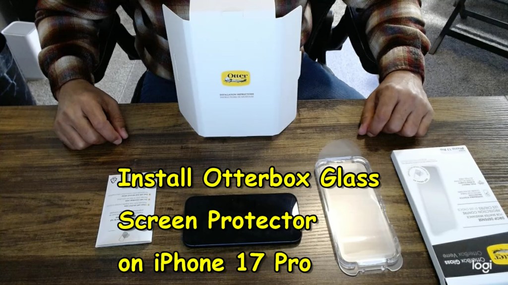 Installing the iPhone 17 Pro OtterBox Glass Screen&nbsp;Protector