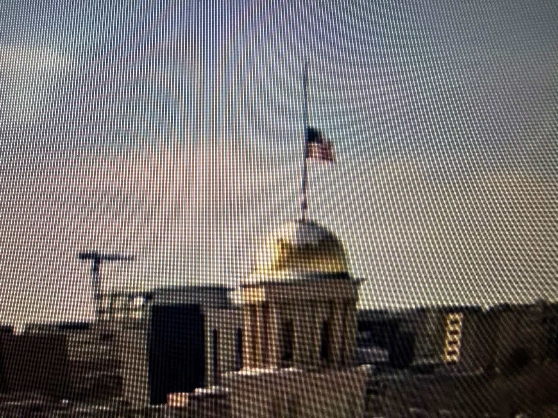 American Flags Flying at Half-Staff Today in Honor of Iowa Soldiers Killed in Enemy Attack in&nbsp;Syria