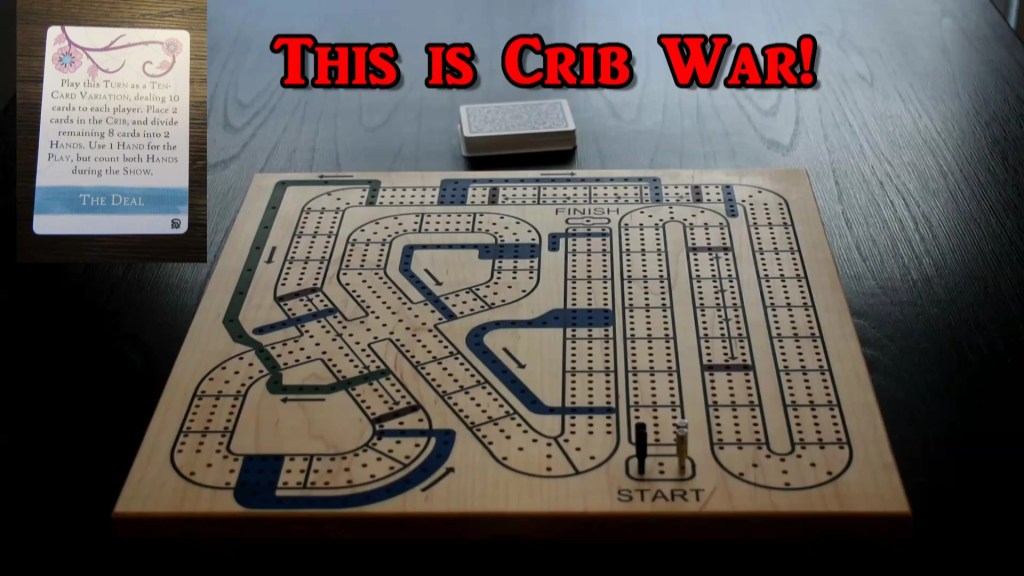 The Big Crib War Hybrid with 10 Card&nbsp;Cribbage!