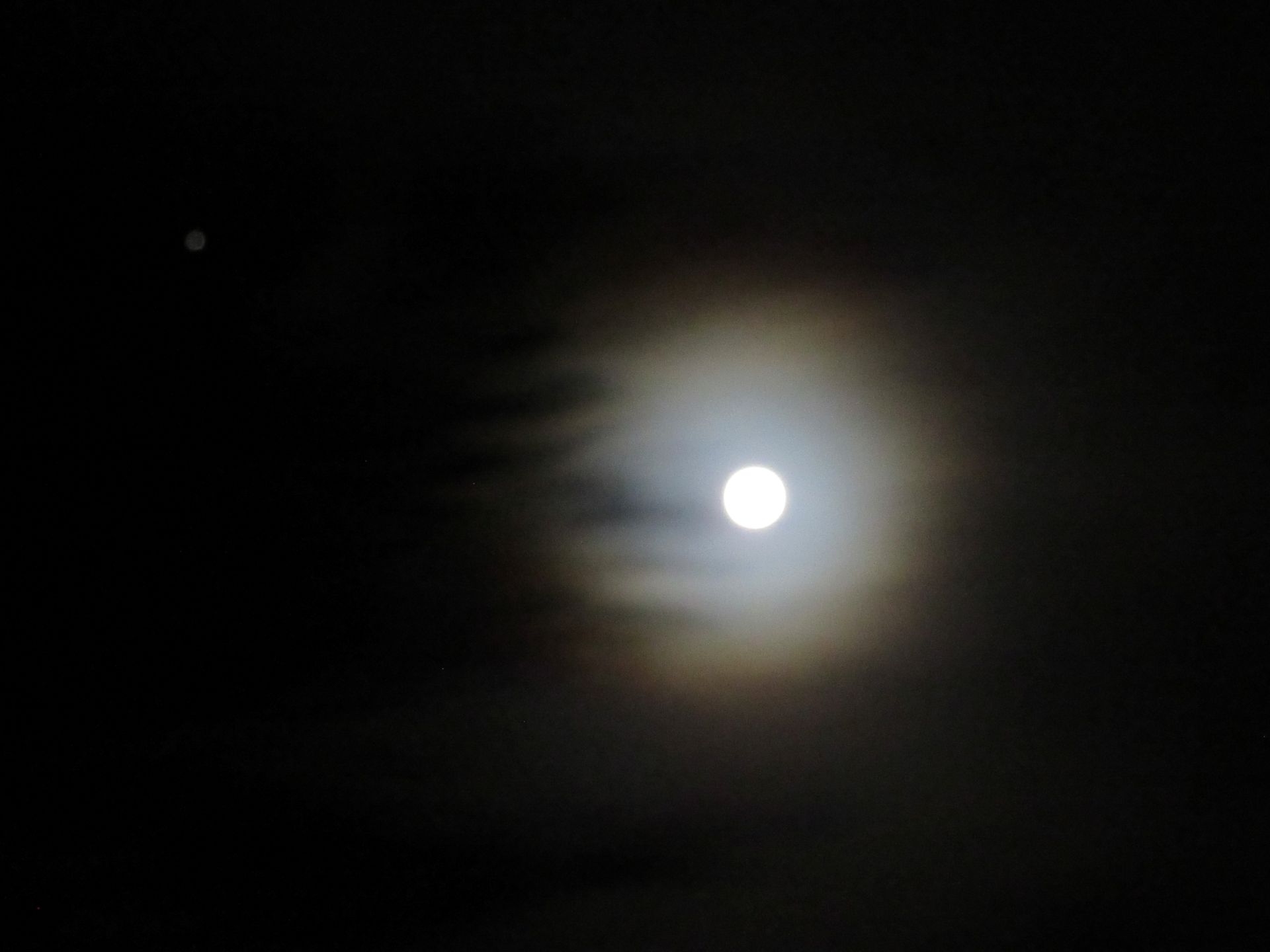 Moon Halo This Morning?