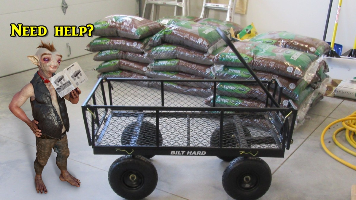 Me vs the Bilt Hard Steel Garden&nbsp;Cart