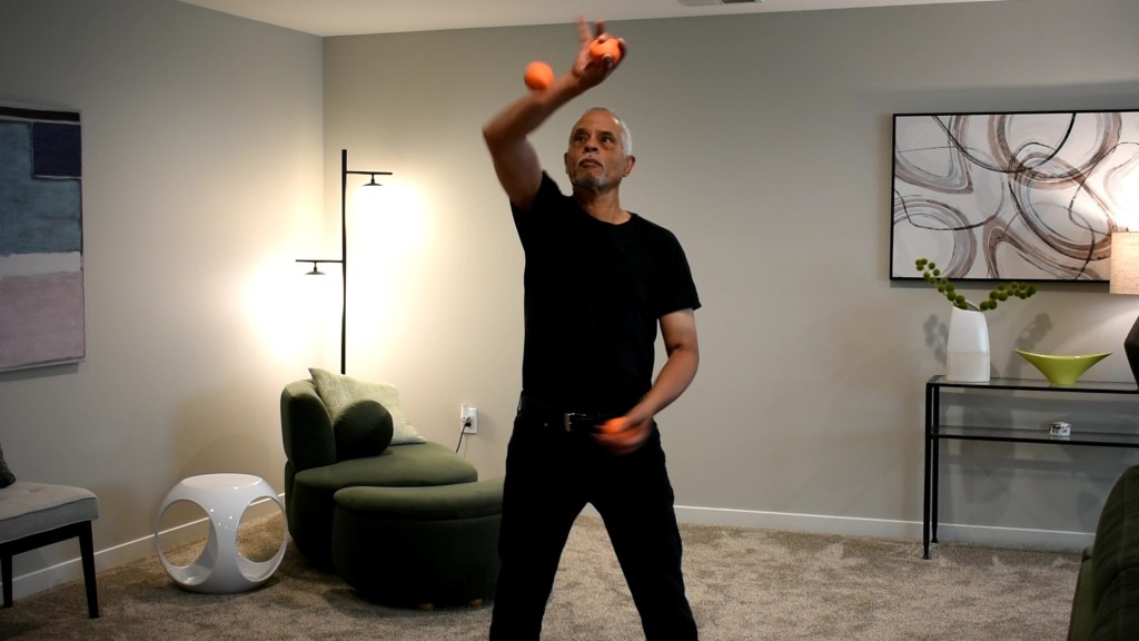 Jim Does The Georgian Shuffle Juggle!