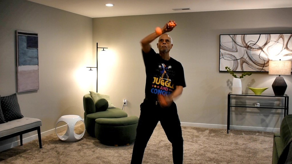Working on That Georgian Shuffle Juggle!