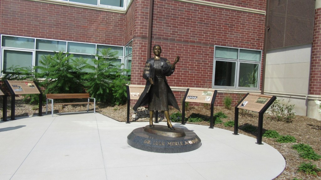 You Must Visit the Dr. Lulu Merle Johnson Plaza!