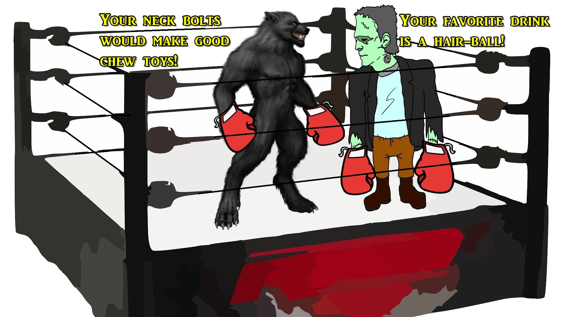 Svengoolie Movie: “Frankenstein Meets the Wolf Man”